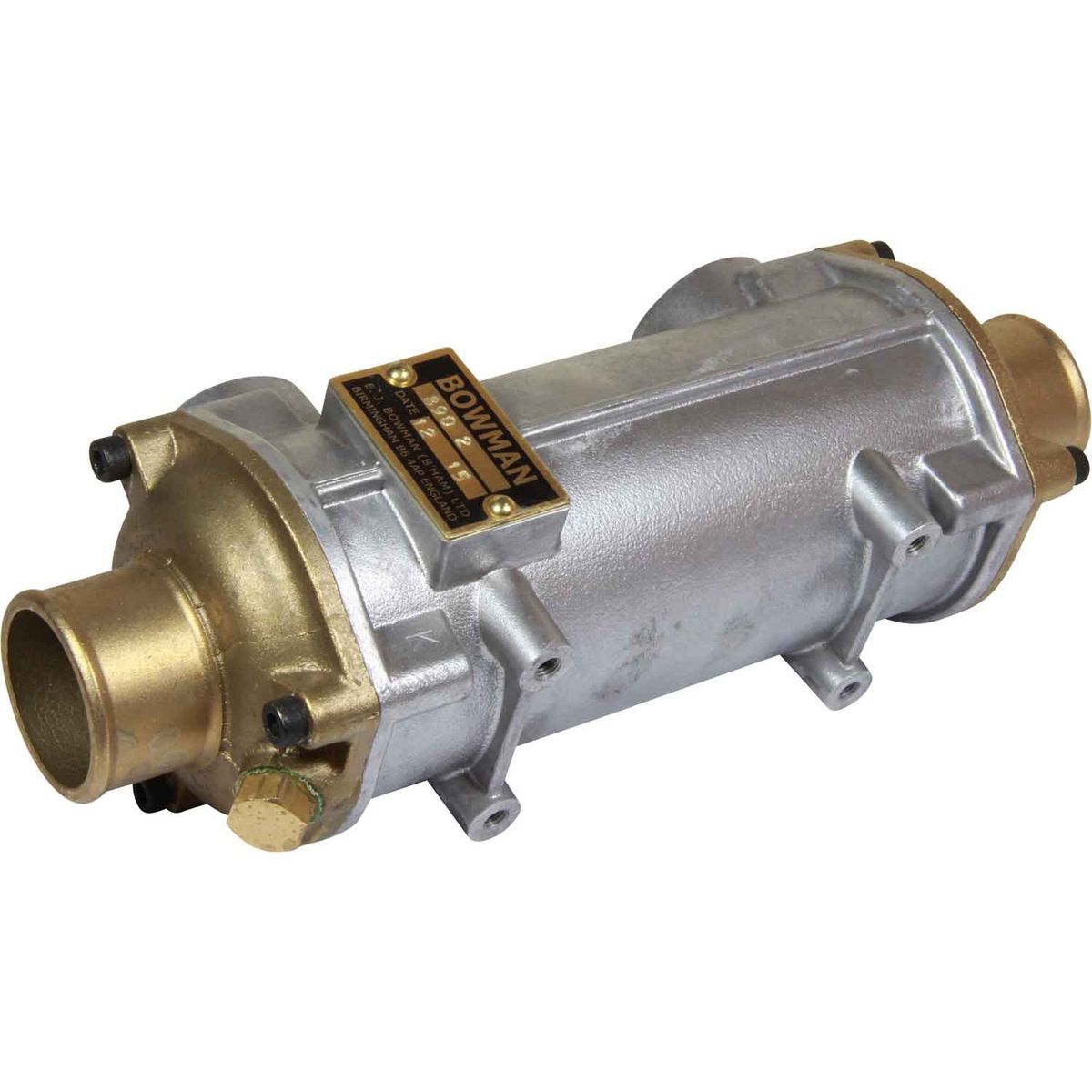 Bowman EC100 Oil Cooler (120HP / 3/4″ BSP Oil / 45mm ID Water)