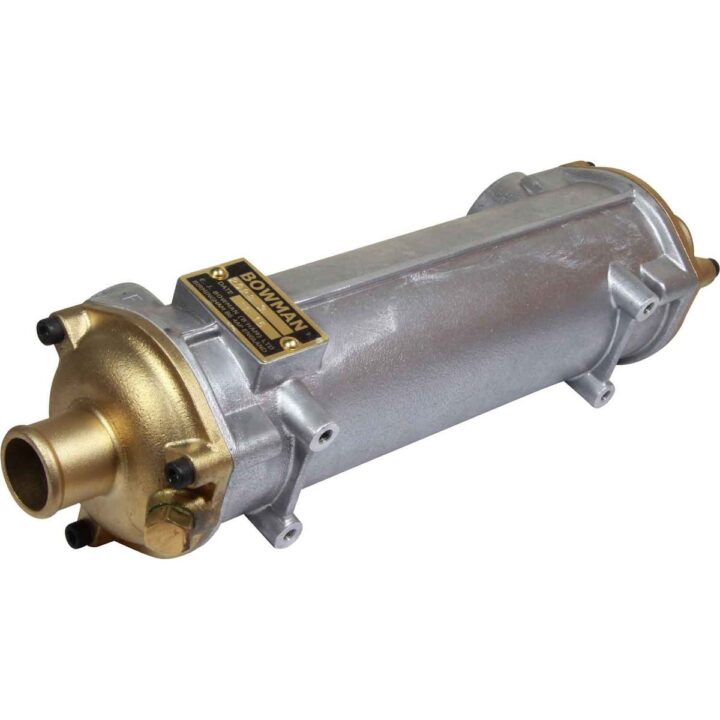 Bowman EC120 Oil Cooler (160HP / 1/2" BSP Oil / 32mm ID Water)