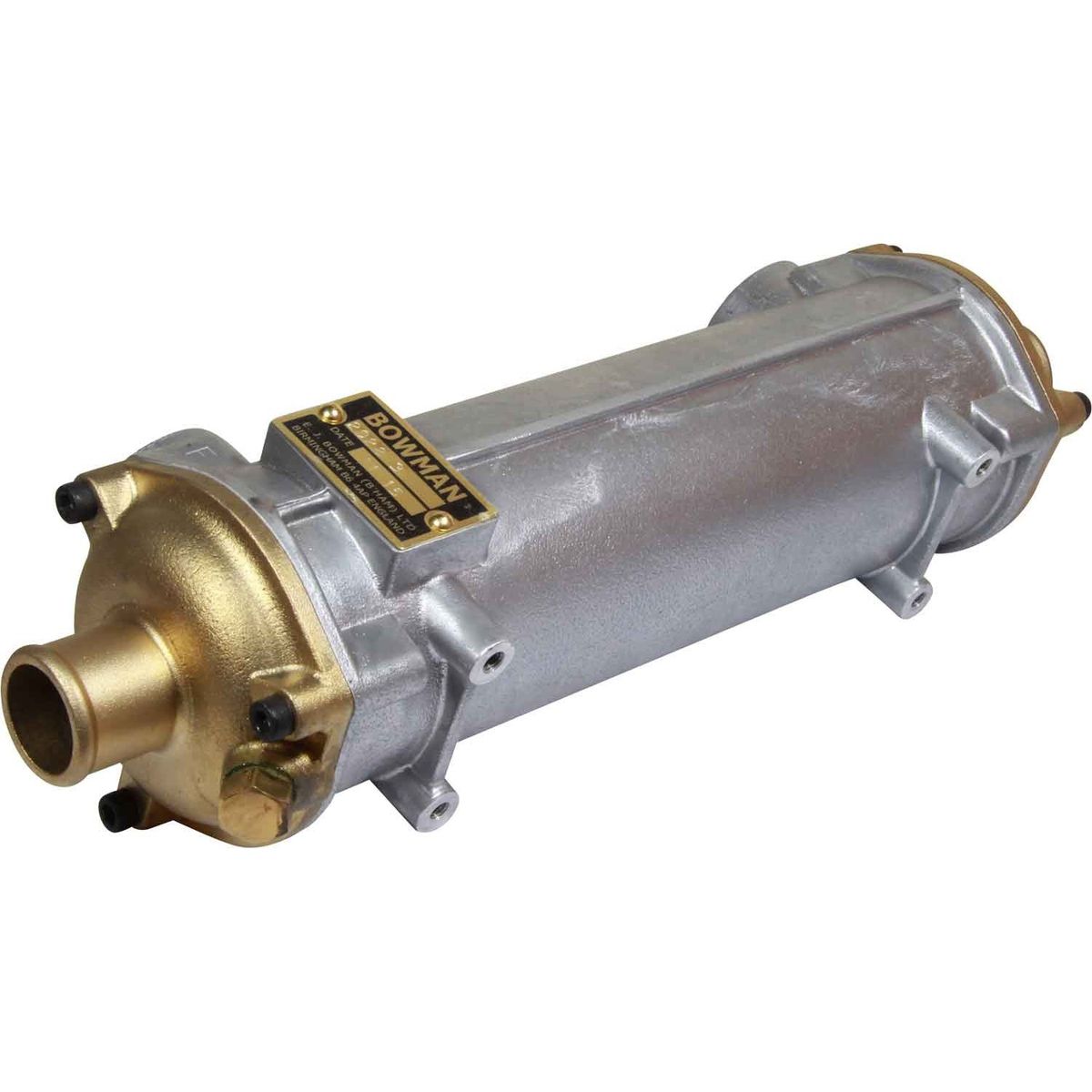 Bowman EC120 Oil Cooler (160HP / 1/2″ BSP Oil / 32mm ID Water)