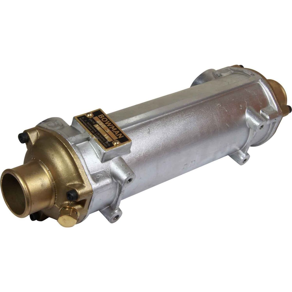 Bowman EC120 Oil Cooler (160HP / 3/4″ BSP Oil / 45mm ID Water)