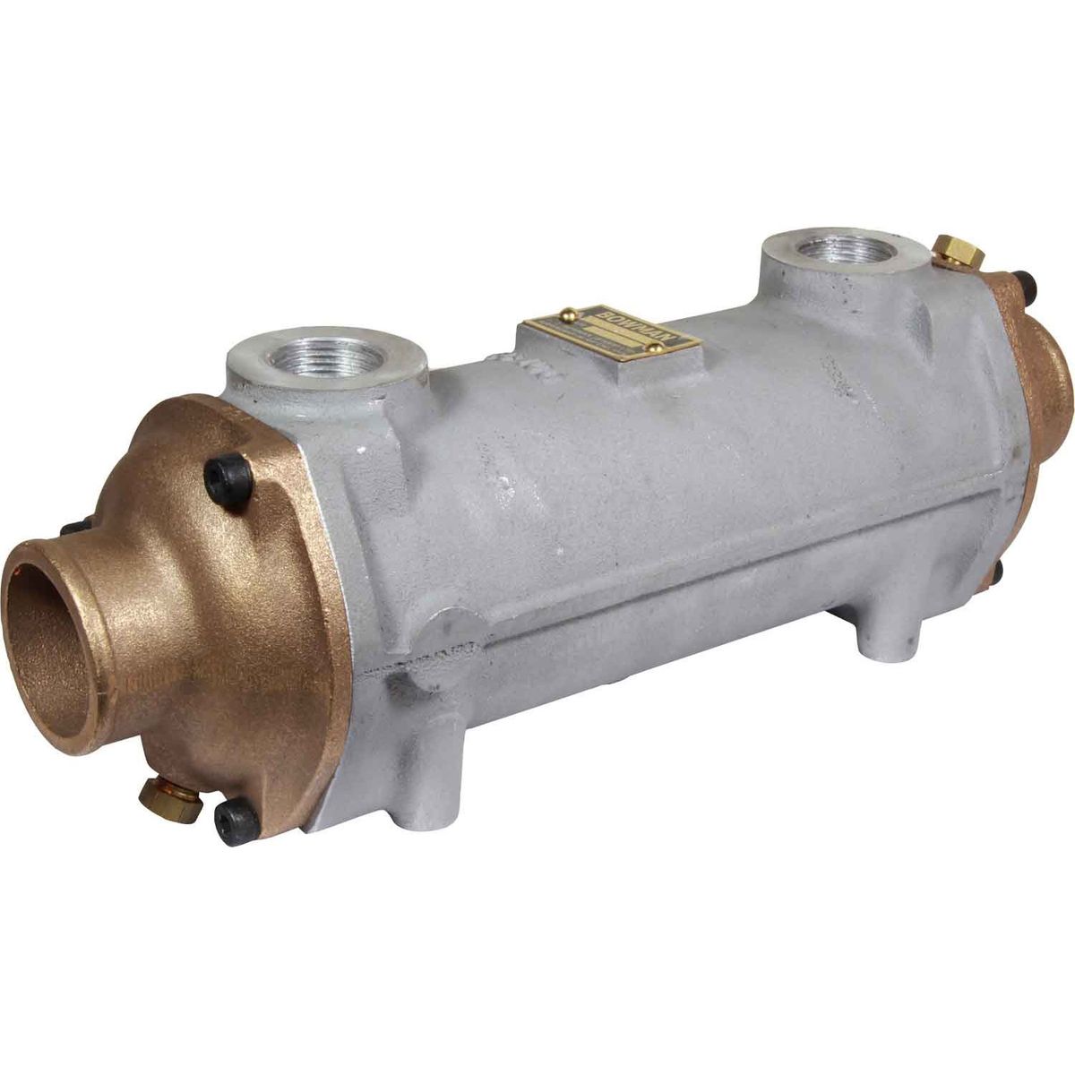 Bowman FC100 Oil Cooler (180HP / 1″ BSP Oil / 58mm ID Water)