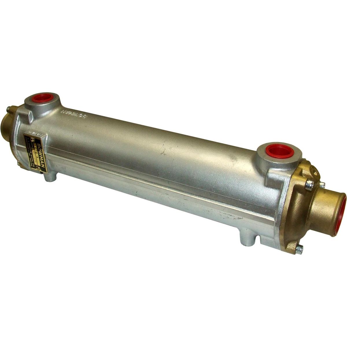 Bowman EC140 Oil Cooler (200HP / 3/4″ BSP Oil / 45mm ID Water)