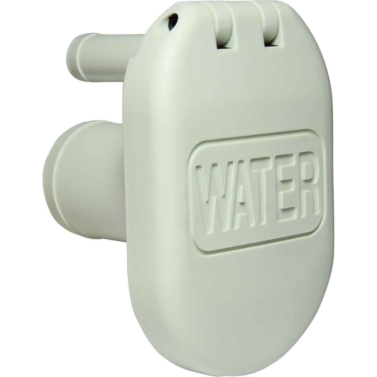 Perko 1319 Water Deck Filler (38mm Straight Neck / 16mm Vent / White)