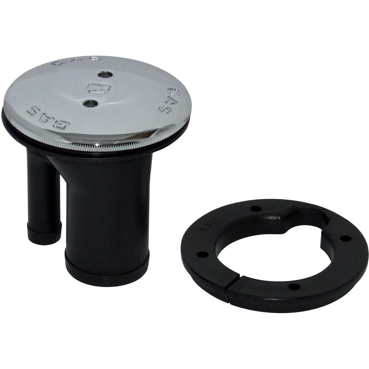 Perko 0541 Vented Petrol Deck Filler (38mm Straight Neck / 16mm Vent)