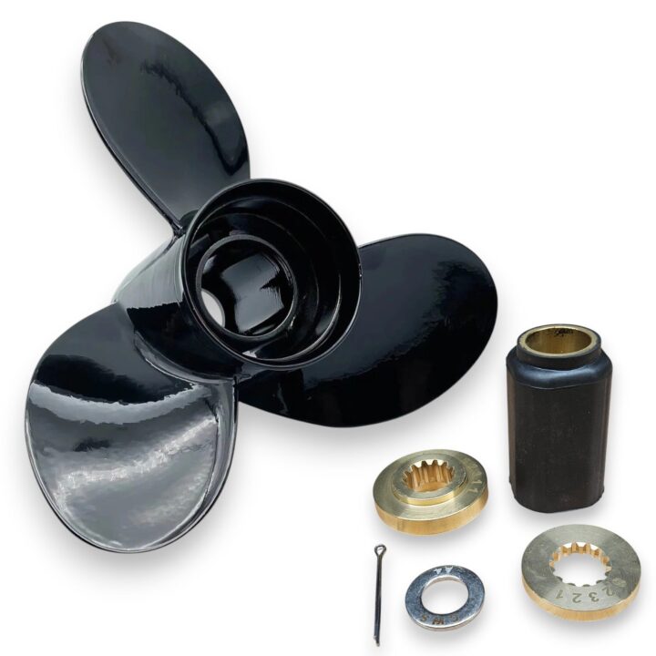 Suzuki 40-60hp Megara Series Titanium Aluminium 3-Blade Propellers - 10 1/8" x 15"