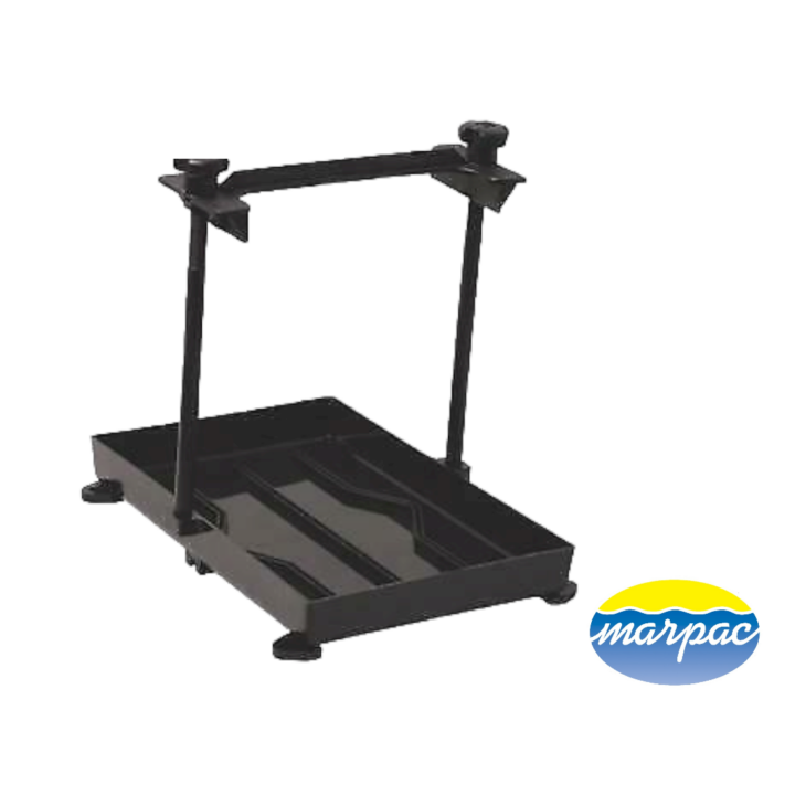 Economy "Clamp Strap" Battery Tray with composite rods (for Series 24M Batteries)