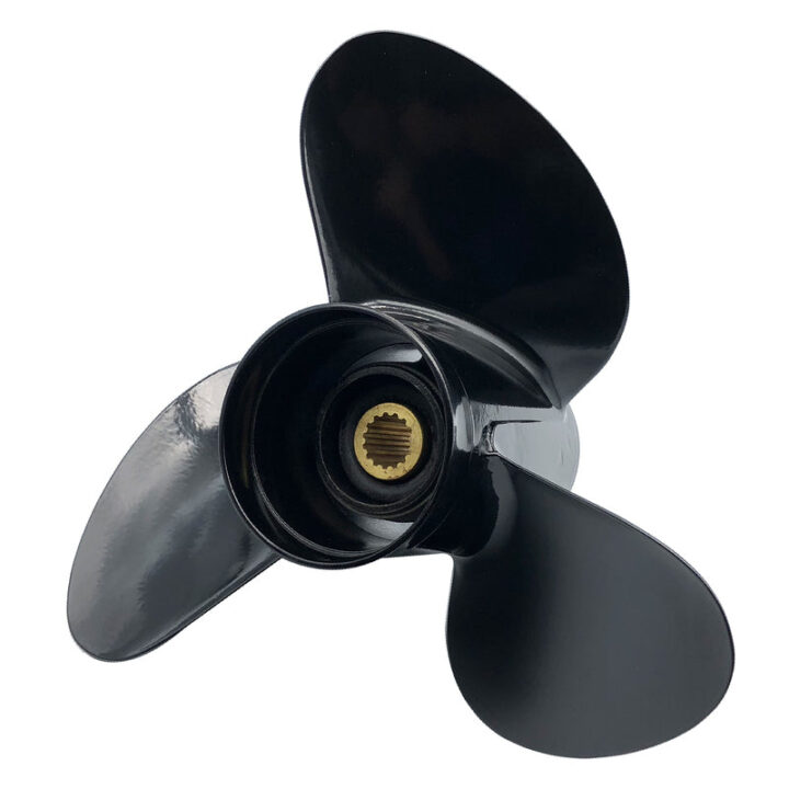 Suzuki 70-140hp Sema Series Titanium Aluminium 3-Blade Pressed Hub Propellers - 14" x 15"