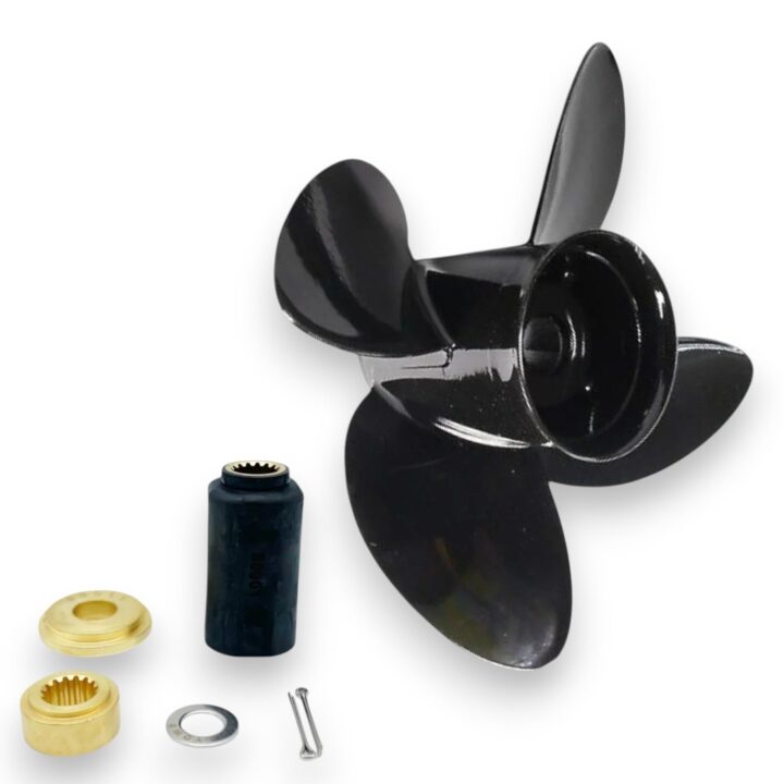 Evinrude 150-300hp 4-Blade Titanium Aluminium PolaStorm Propellers - 14" x 22"
