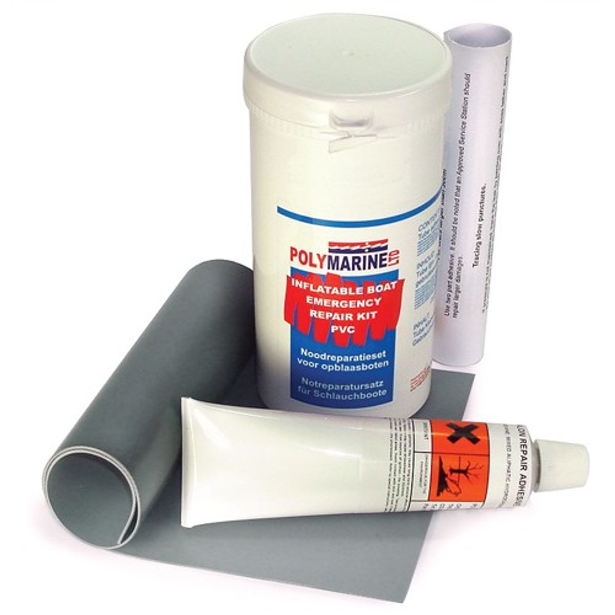 Polymarine Emergency PVC Repair Kit (Orange)