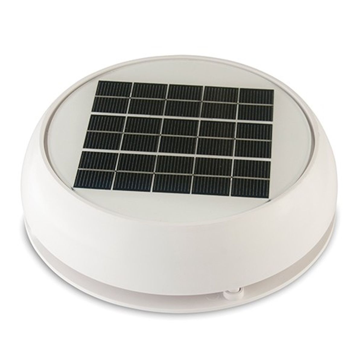 Marinco Nicro Day/Night Plus Solar Vent (4″ / White)
