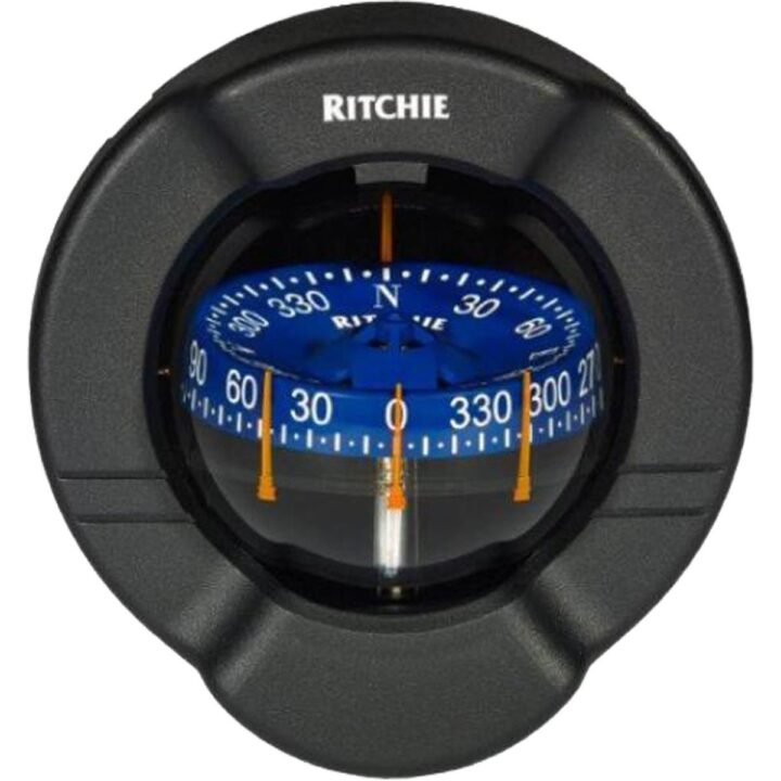 Ritchie Compass Venture SR-2 Combi Dial (Black / Bulkhead Mount)