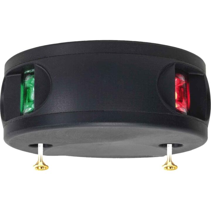 Aqua Signal 34 Bicolour LED Navigation Light (Black Case)