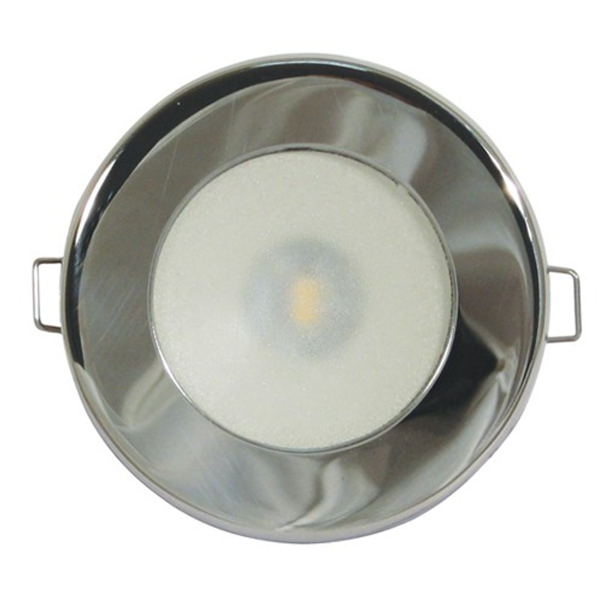 Quick Ted LED Downlight Stainless Steel (12/24V / 2W / Warm White)