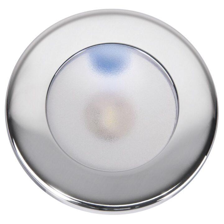 Quick Ted LED Downlight Stainless 12/24V 2W Warm White (Touch Switch)