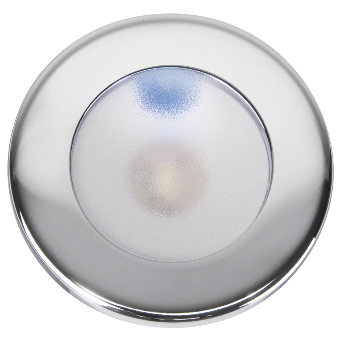 Quick Ted LED Downlight Stainless 12/24V 2W Warm White (Touch Switch)