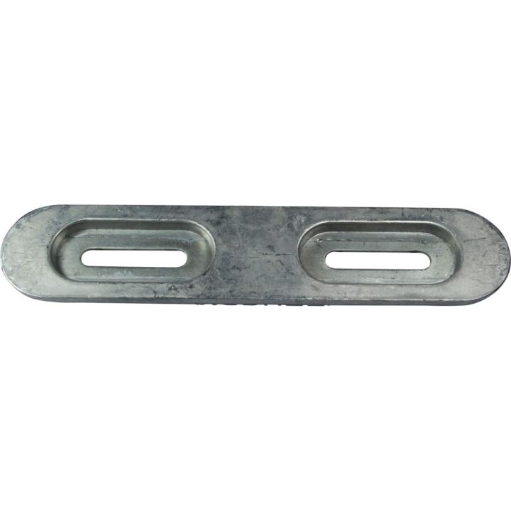 MG Duff ZD77 Euro Straight Zinc Hull Anode for Salt Waters (2.4kg)