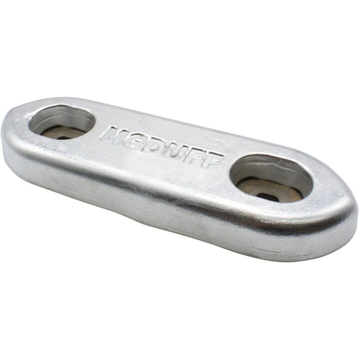 MG Duff AD60B Straight Aluminium Hull Anode (Salt / Brackish / 3kg)