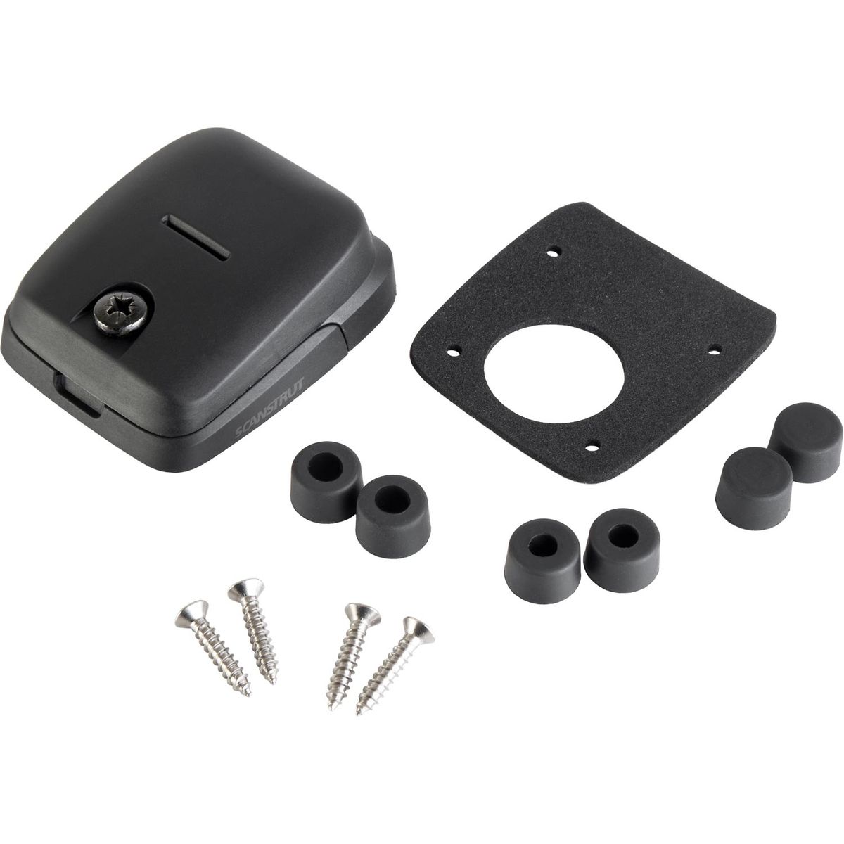 Scanstrut DS-HD6-BLK Horizontal Double Cable Seal (5mm-6mm / Black)