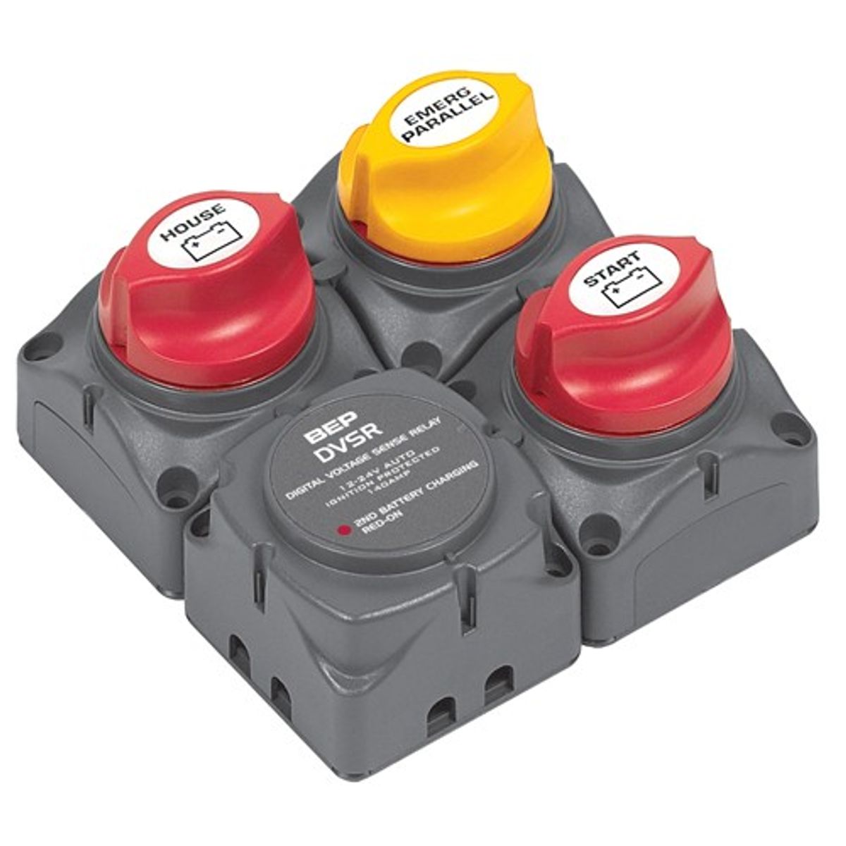 BEP Battery Distribution Cluster with DVSR (2 Batteries / Square)