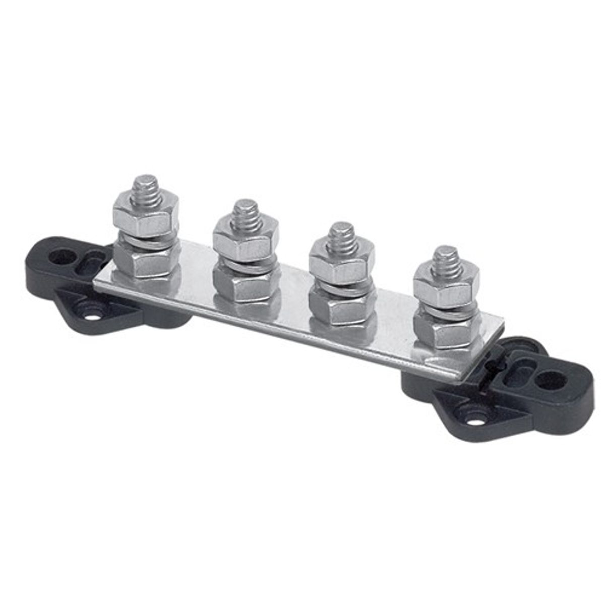 BEP Single Busbar with Cover (150A / 4 Terminals)