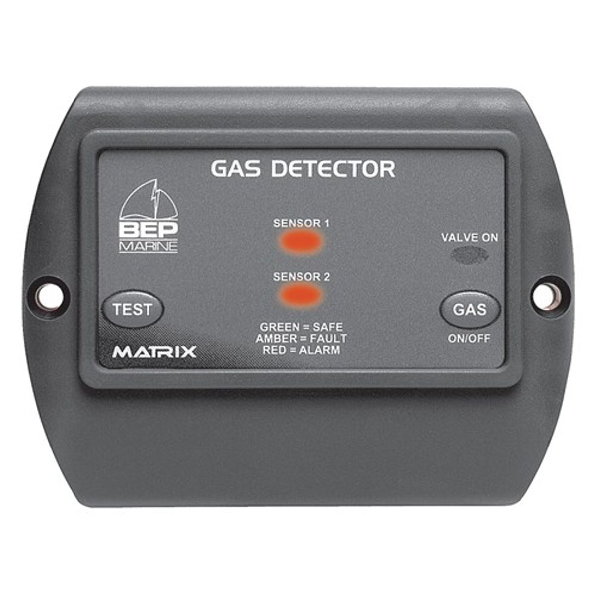 BEP Gas Detector with 1 Sensor & Solenoid Output (12V / 24V)
