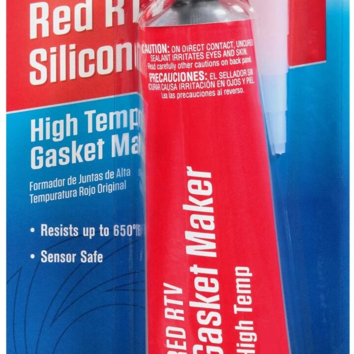 PERMATEX® ULTRA RED® RTV SILICONE GASKET MAKER, 3 OZ