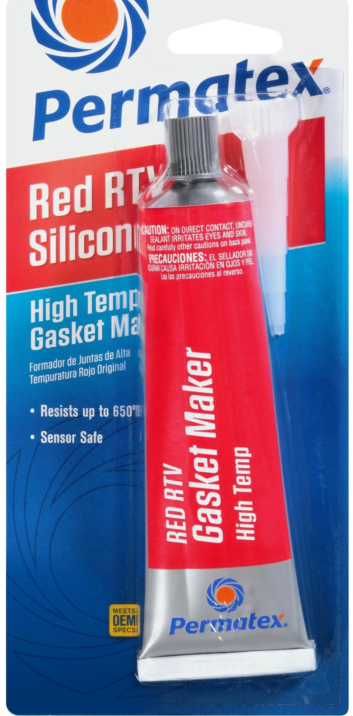 PERMATEX® ULTRA RED® RTV SILICONE GASKET MAKER, 3 OZ