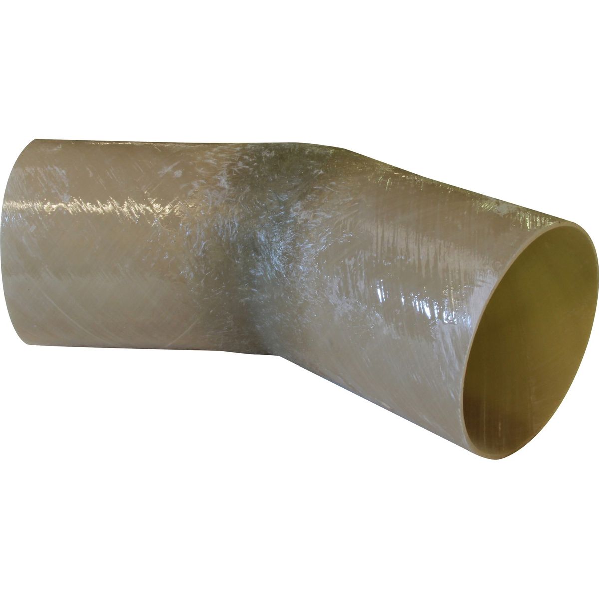 Centek 45 Degree GRP Exhaust Hose Elbow (152mm Hose / 391mm Length)