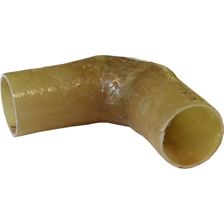 Centek 90 Degree GRP Exhaust Hose Elbow (64mm Hose / 162mm Length)