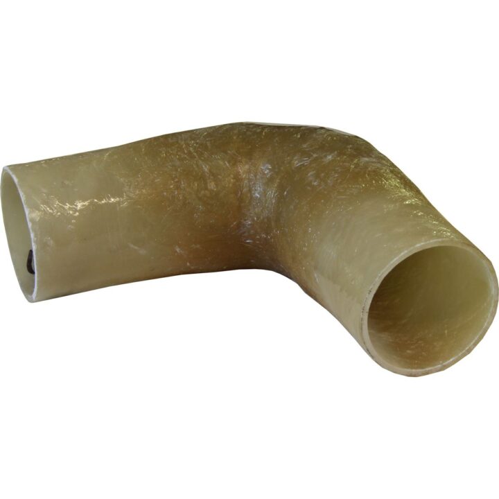 Centek 90 Degree GRP Exhaust Hose Elbow (57mm Hose / 152mm Length)