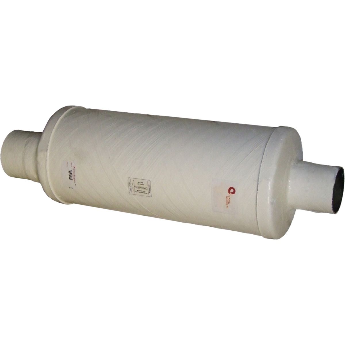 Centek MKII GRP Exhaust Muffler (127mm Inlet, 152mm Outlet Hose)