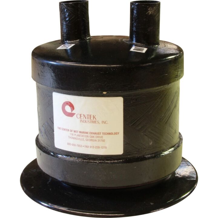 Centek Vernalift GRP Exhaust Waterlock (41mm Top In - 41mm Top Out)