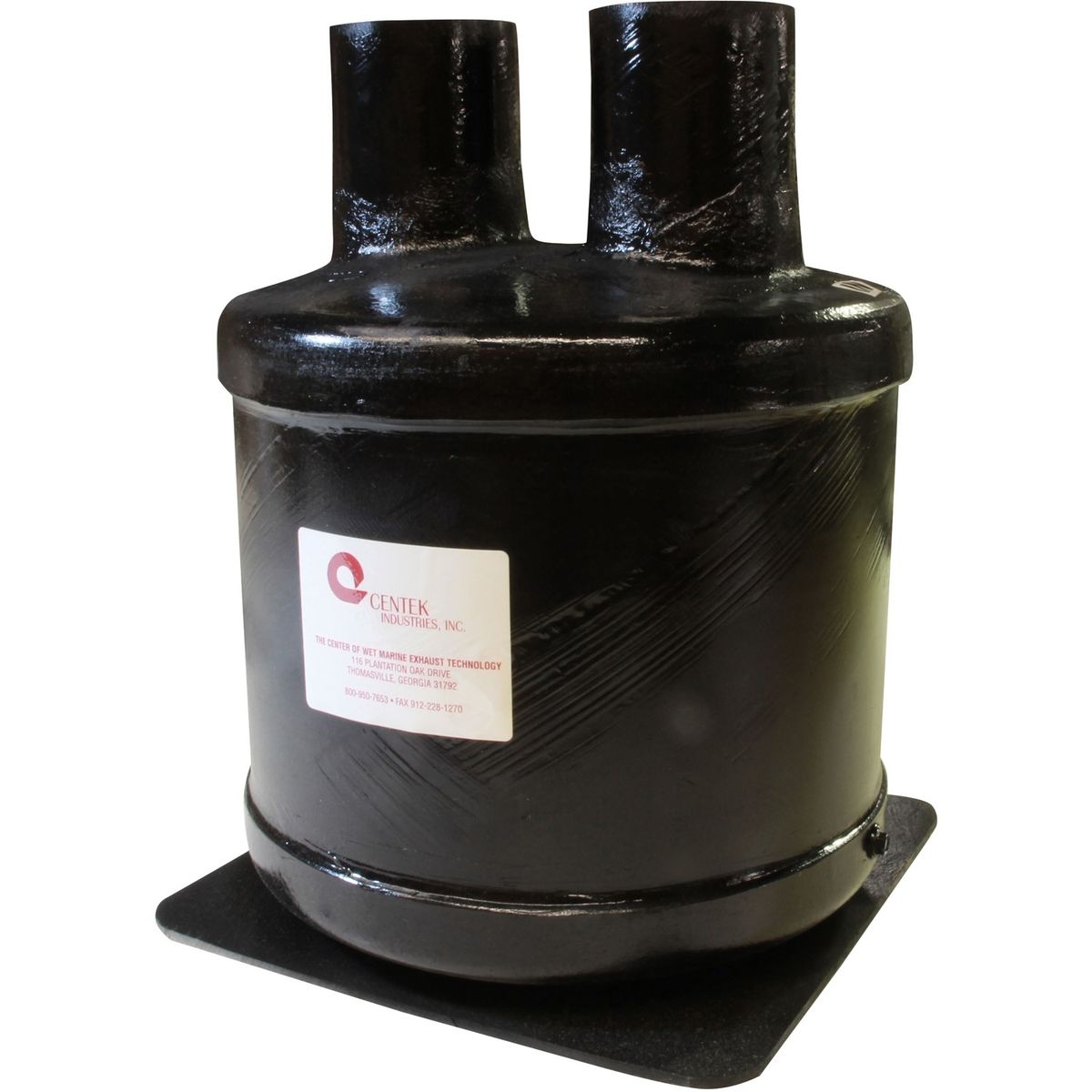 Centek Vernalift GRP Exhaust Waterlock (Top In – Top Out / 89mm Hose)