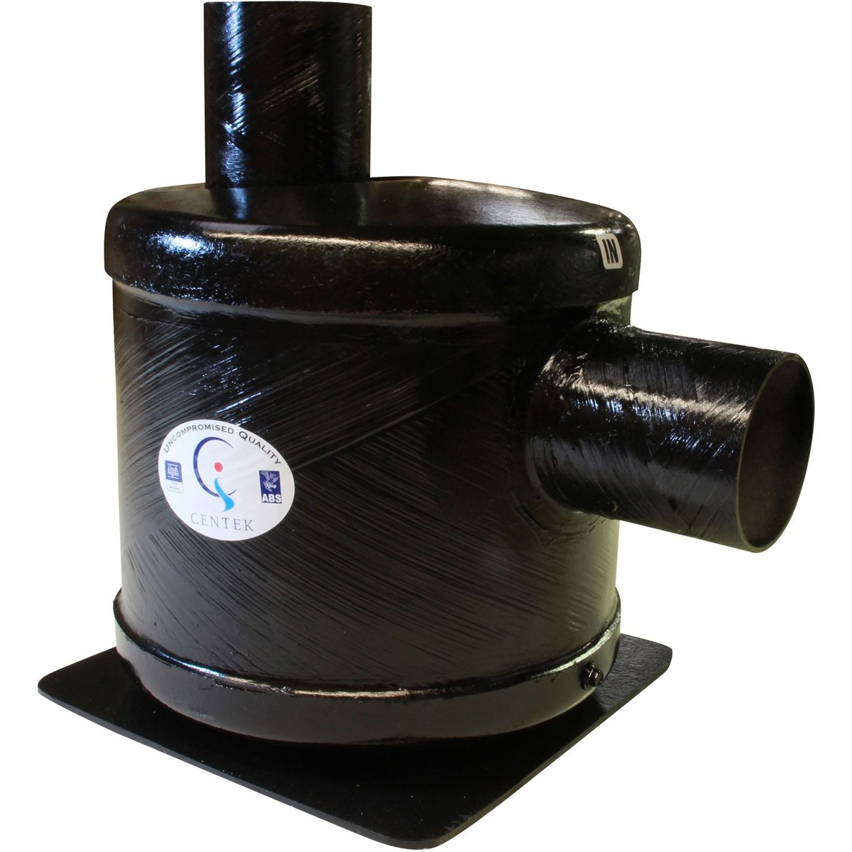 Centek Vernalift GRP Exhaust Waterlock (Side In, Top Out / 102mm Hose)