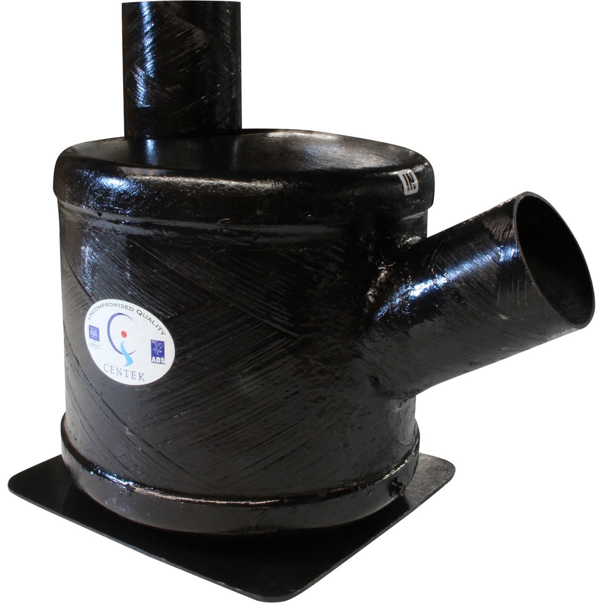 Centek GRP Exhaust Waterlock (Side Angle In – Top Out / 102mm Hose)