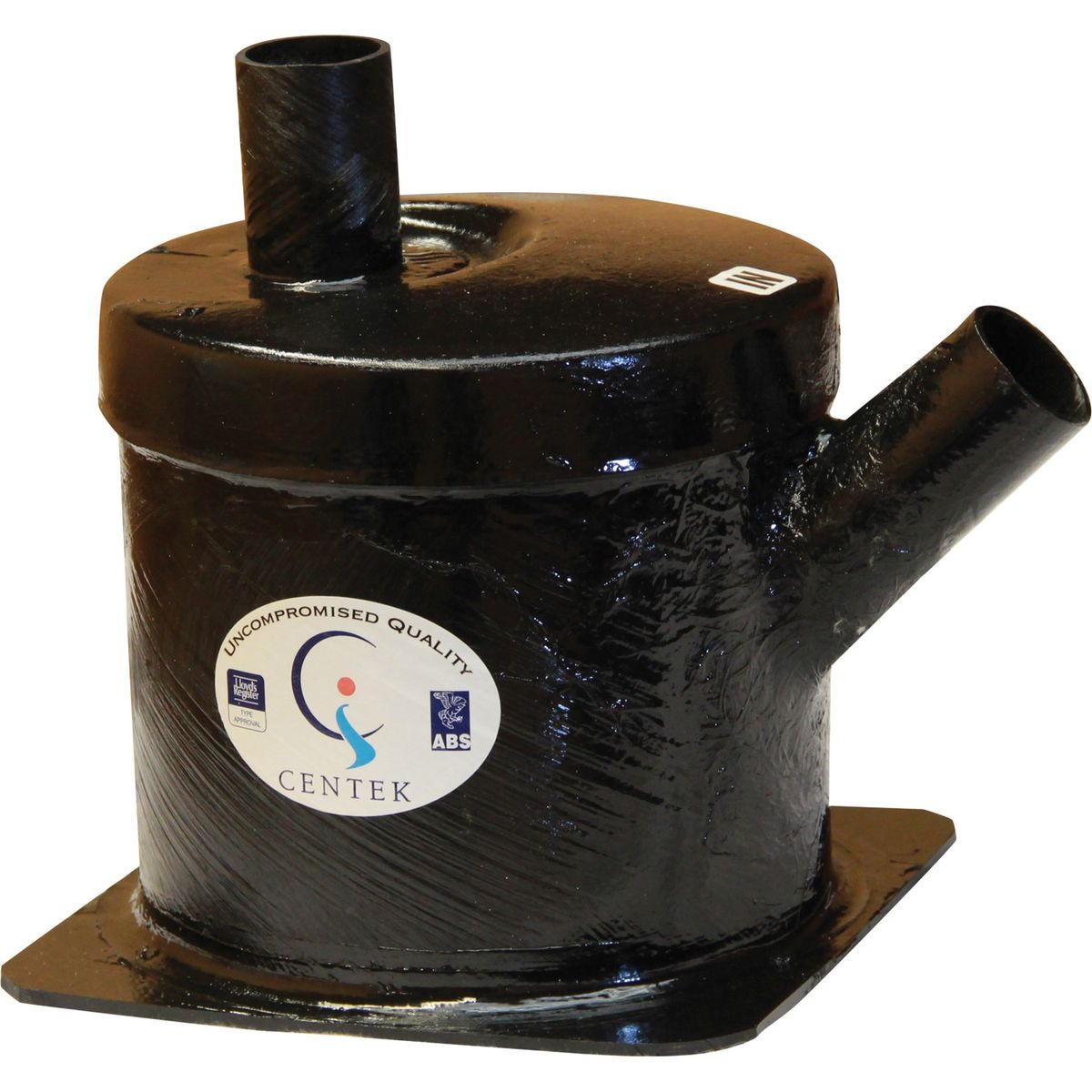 Centek GRP Exhaust Waterlock (Side Angle In – Top Out / 45mm Hose)