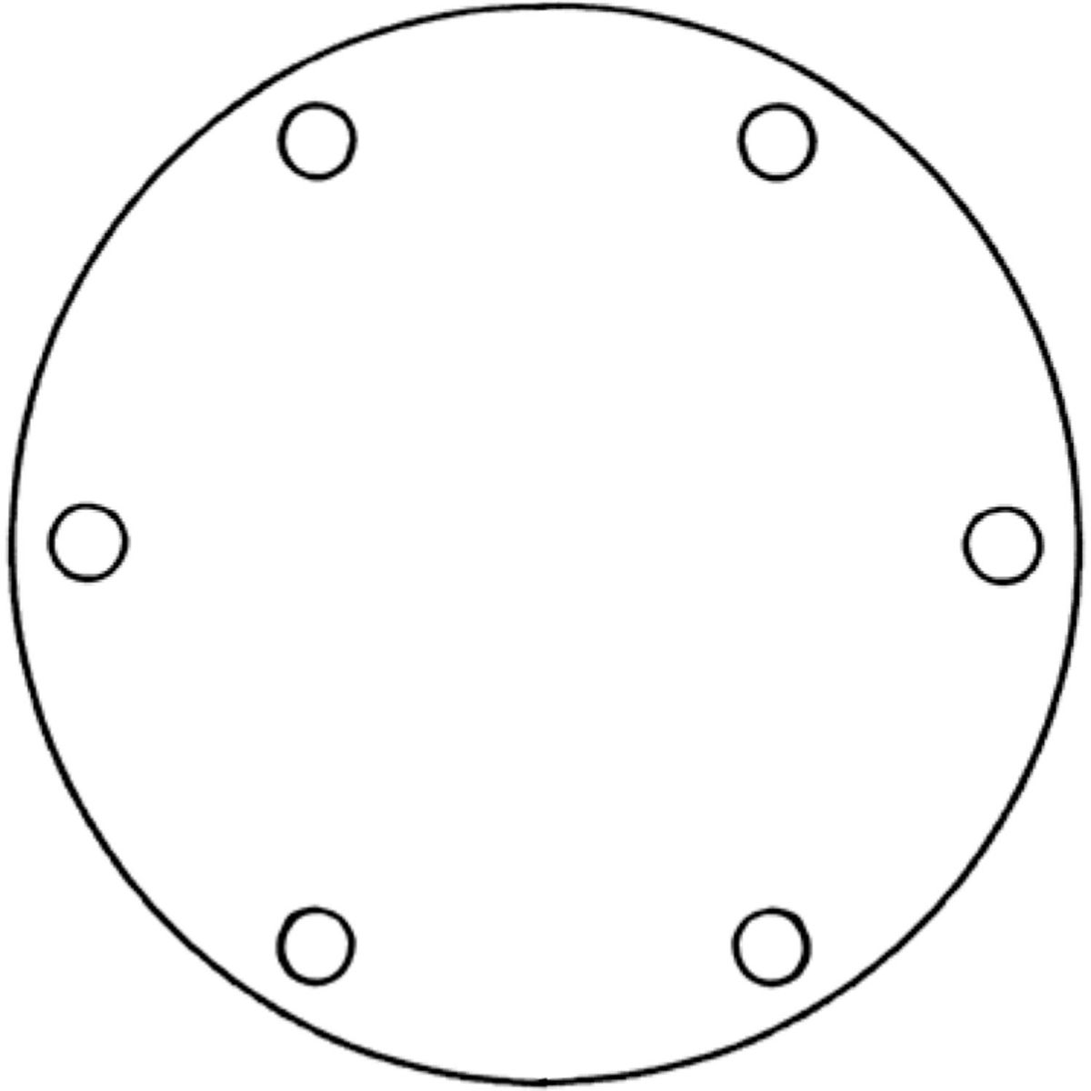 Jabsco Pump End Cover Plate 11835-0000 for Jabsco 4530 Cooling Pumps