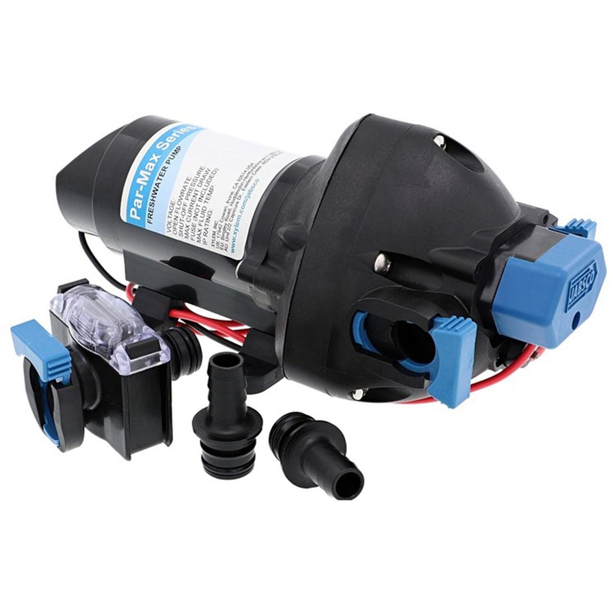 Jabsco 31295-3512 Par Max 2 Marine Pressure Pump (12V, 7 LPM, 35 PSI)