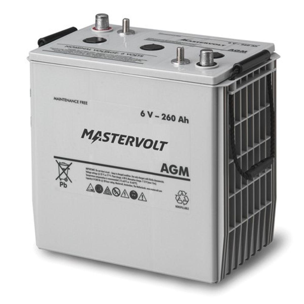Mastervolt AGM Battery (6V / 260Ah)