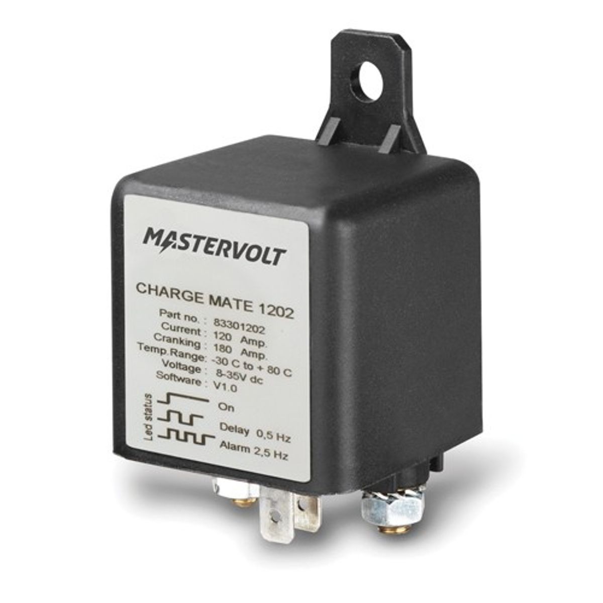 Mastervolt Charge Mate 1202 Split Charge Relay (12V / 24V / 120A)