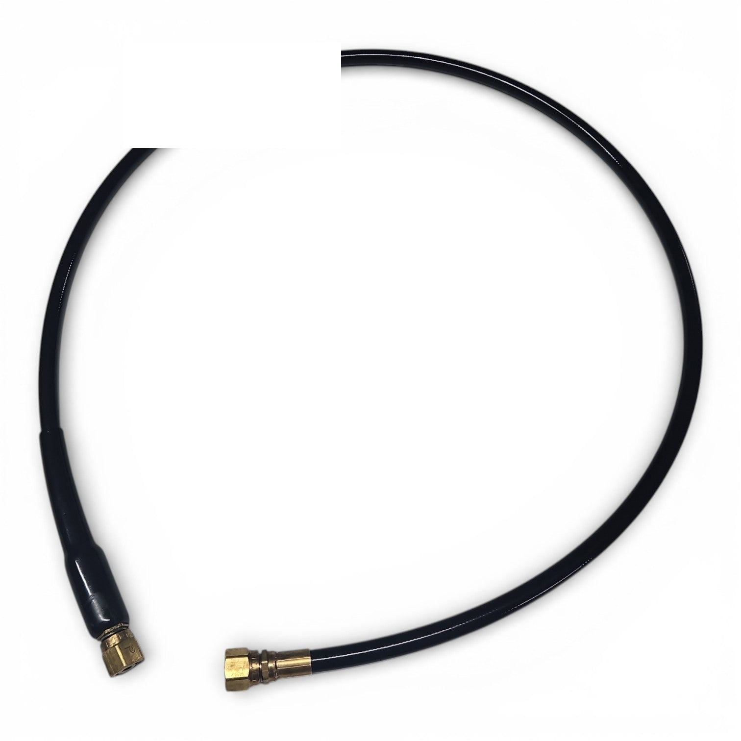 Various length Parker MSH-5 Flexi-Hoses with Bend Restrictors at one end & swaged O-ring fittings – 6m