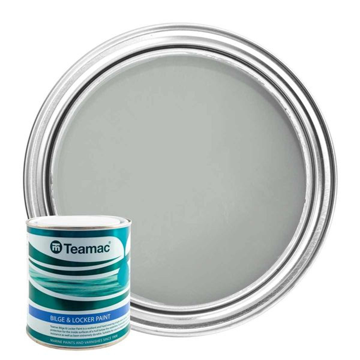 Teamac Grey Bilge & Locker Paint (2.5 Litres)