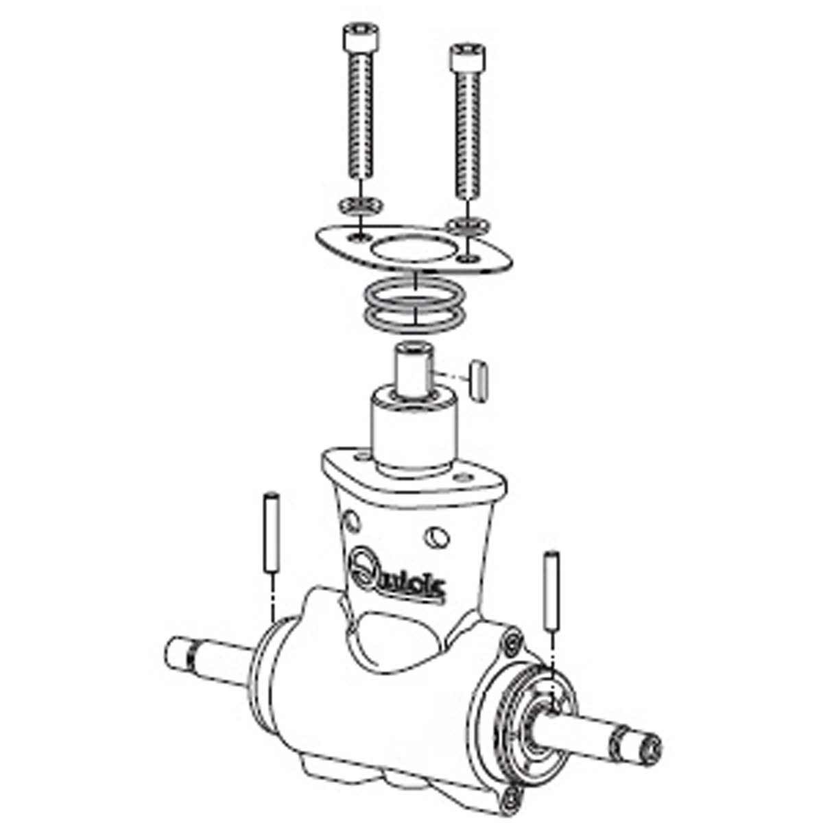 Quick OSP Gearbox for Quick BTR250 Bow Thruster