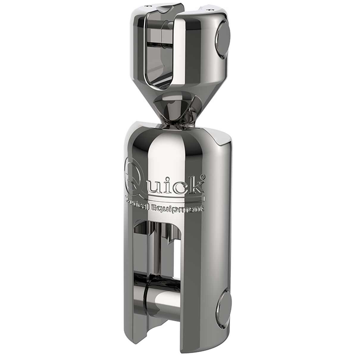 Quick Olympic Swivel (8-12mm Chain / 20kg / Polished Stainless Steel)