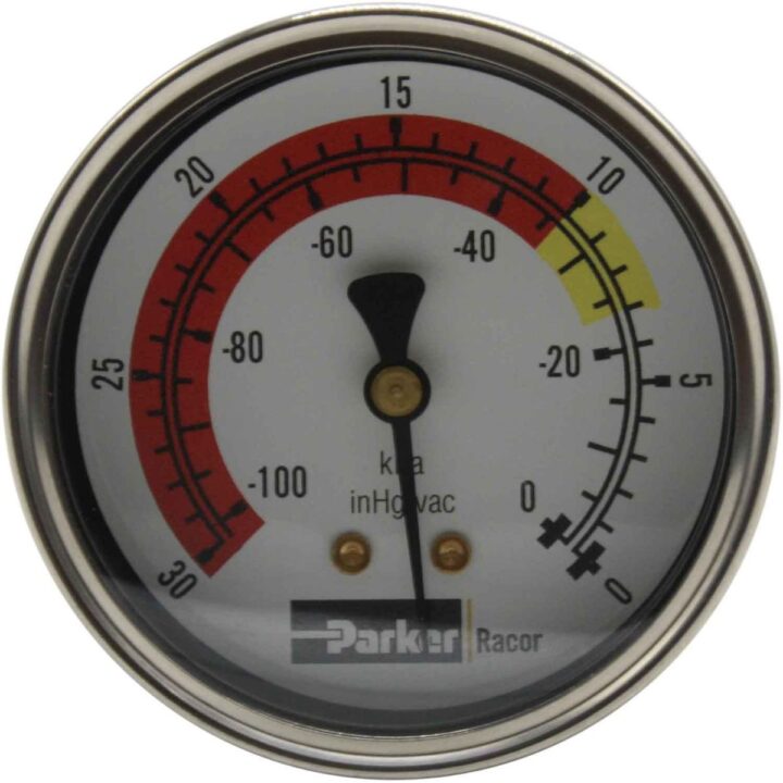 Racor RK19668 Turbine Fuel Filter Vacuum Gauge (Panel Mount)