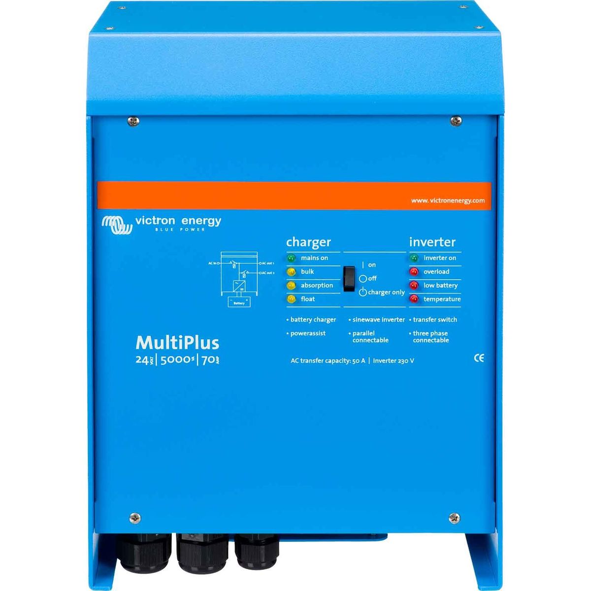 Victron MultiPlus Inverter/Charger (24V / 5000VA)