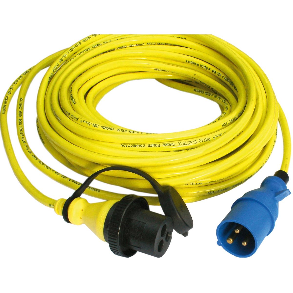 Victron Shore Power Cable with Moulded Plug (25m / 32A / 3x4mmý)