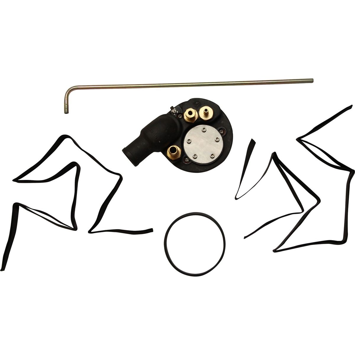 Vetus Fuel Tank Hose Connection Kit (38mm Filler / 8mm Fuel Lines)