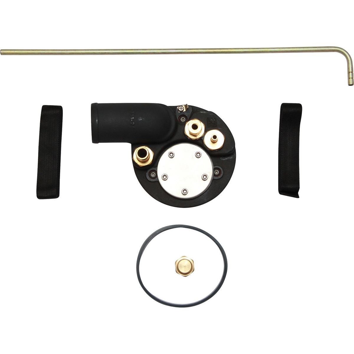 Vetus Fuel Tank Hose Connection Kit (51mm Filler / 8mm Fuel Lines)