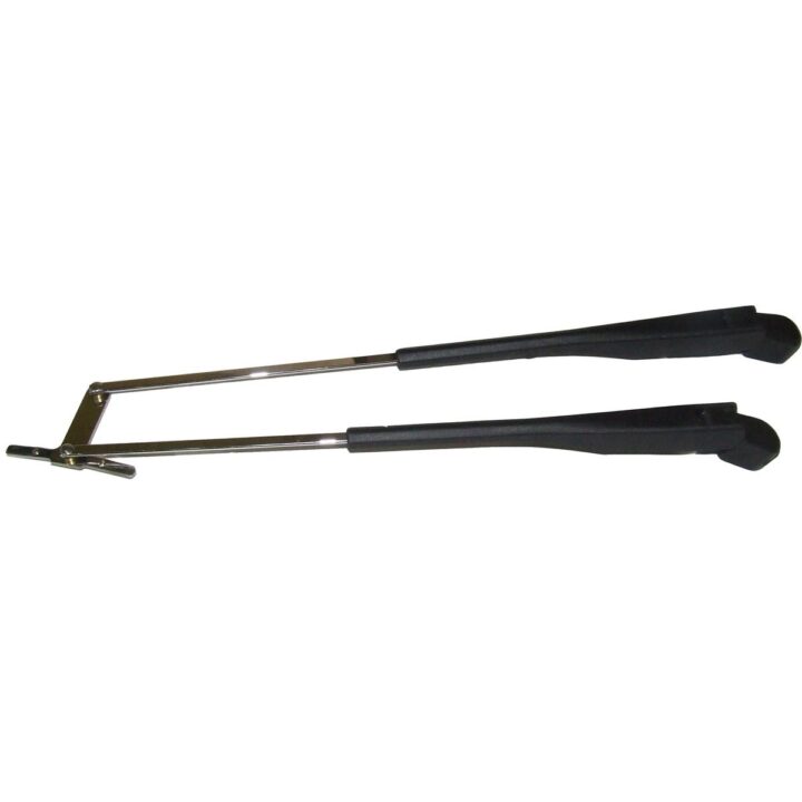 Vetus RWADX Black Pantograph Wiper Arm Set (386-471mm)